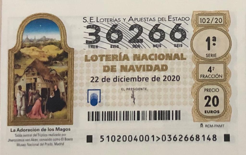 Lotería de Navidad 2020 | COAATGR